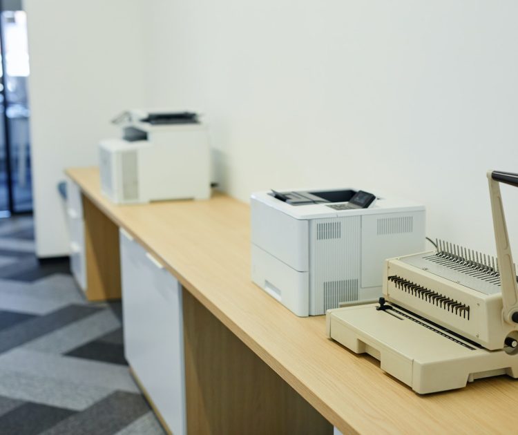 Printer Room in Office